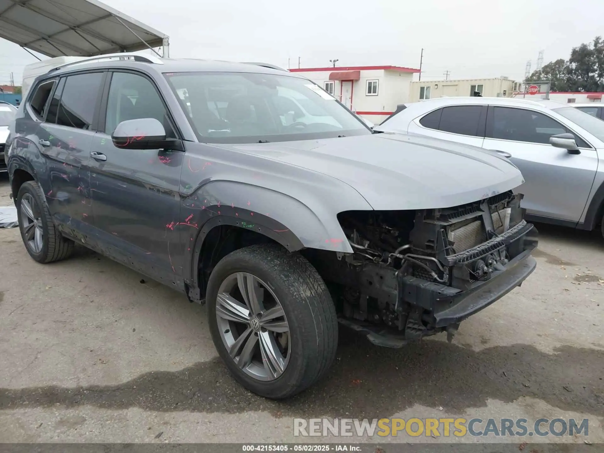 1 Photograph of a damaged car 1V2YR2CA9KC511490 VOLKSWAGEN ATLAS 2019