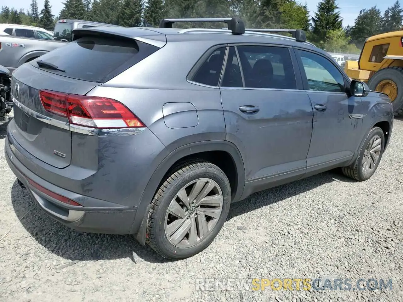 3 Photograph of a damaged car 1V26E2CA0LC230215 VOLKSWAGEN ATLAS 2020