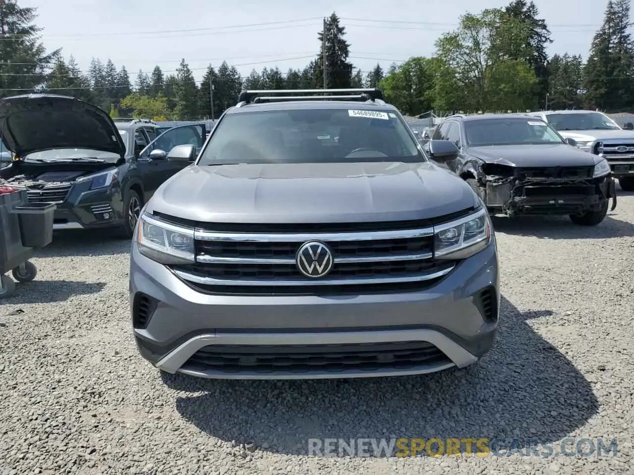 5 Photograph of a damaged car 1V26E2CA0LC230215 VOLKSWAGEN ATLAS 2020