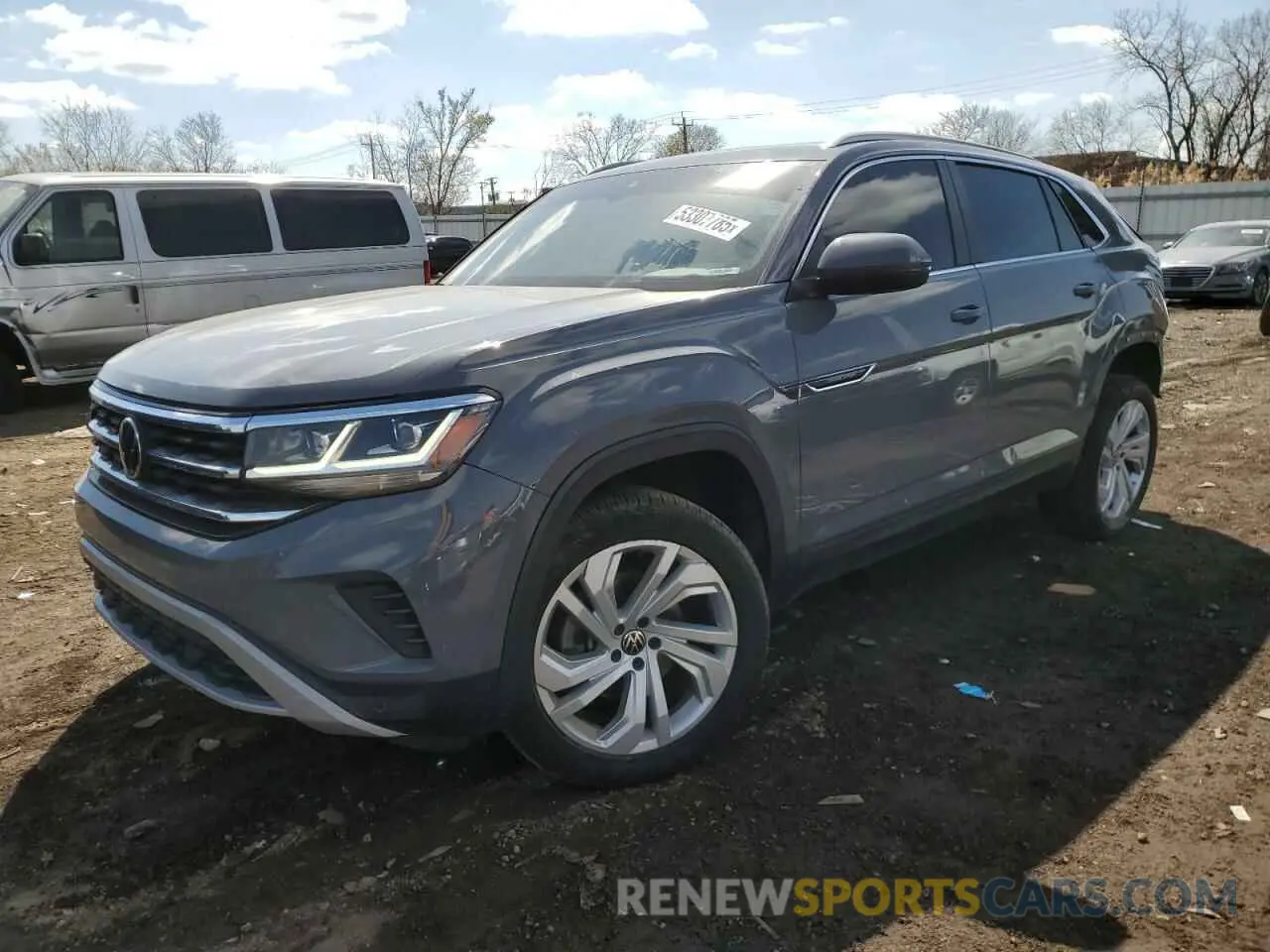 1 Photograph of a damaged car 1V2EE2CA9LC232136 VOLKSWAGEN ATLAS 2020