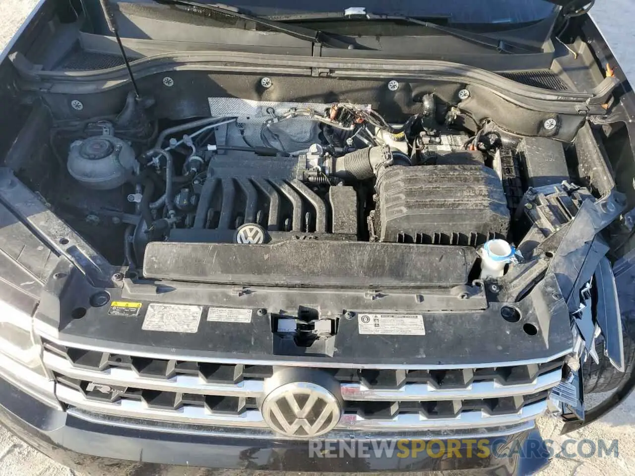 12 Photograph of a damaged car 1V2FR2CA7LC505129 VOLKSWAGEN ATLAS 2020