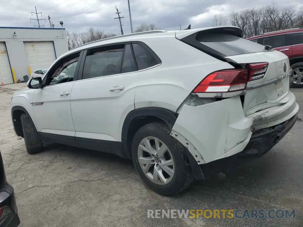 2 Photograph of a damaged car 1V2GC2CA4LC203190 VOLKSWAGEN ATLAS 2020