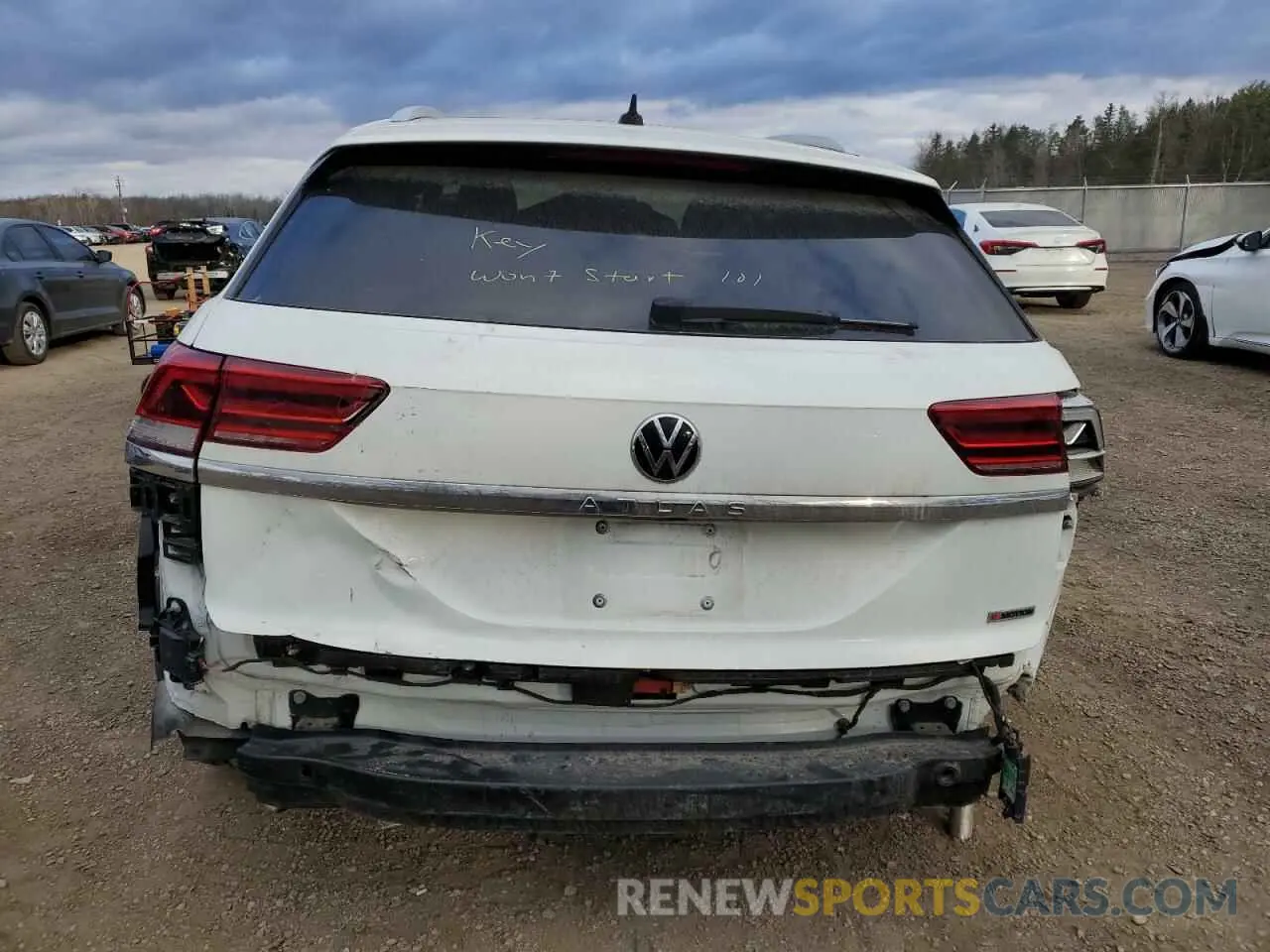 6 Photograph of a damaged car 1V2MC2CA2LC232531 VOLKSWAGEN ATLAS 2020