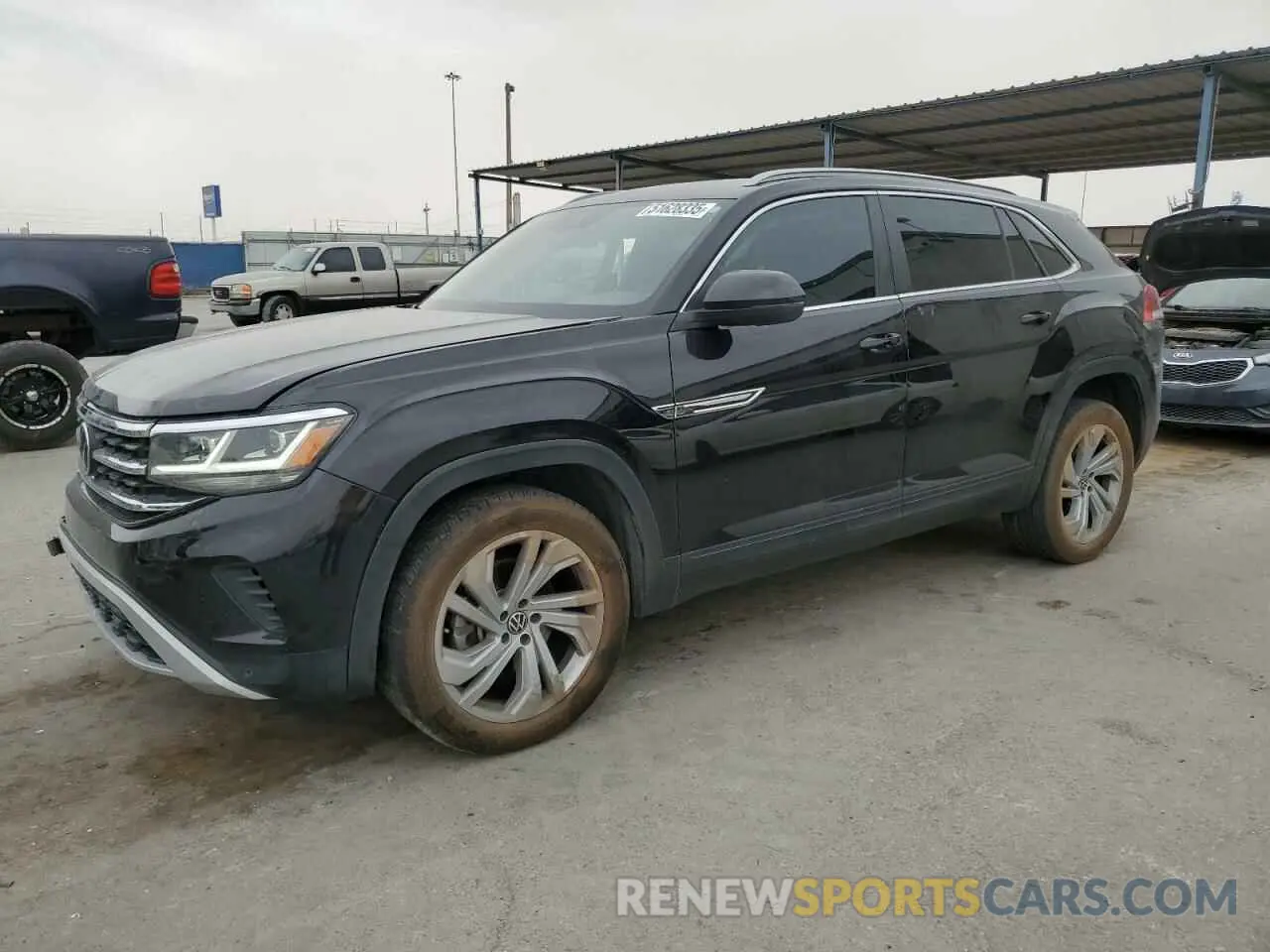 1 Photograph of a damaged car 1V2MC2CA9LC206962 VOLKSWAGEN ATLAS 2020