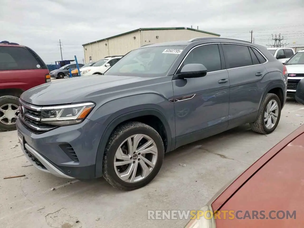 1 Photograph of a damaged car 1V2ME2CA2LC214945 VOLKSWAGEN ATLAS 2020
