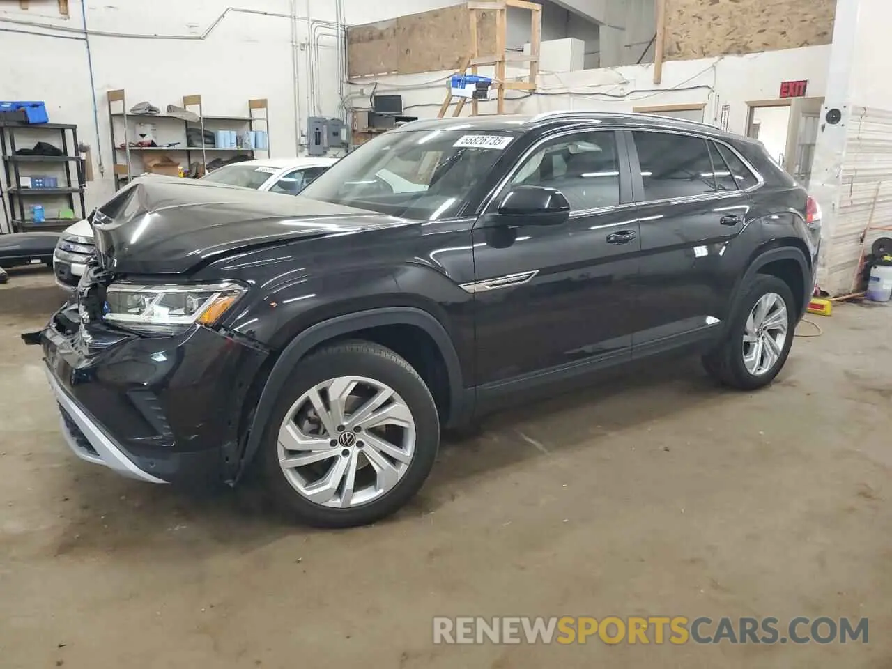 1 Photograph of a damaged car 1V2ME2CA5LC214793 VOLKSWAGEN ATLAS 2020