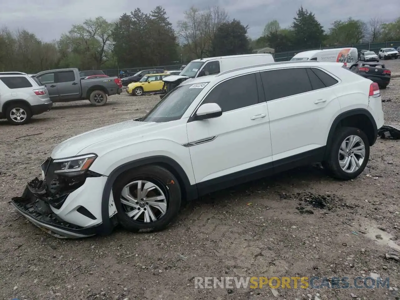 1 Photograph of a damaged car 1V2ME2CAXLC232299 VOLKSWAGEN ATLAS 2020