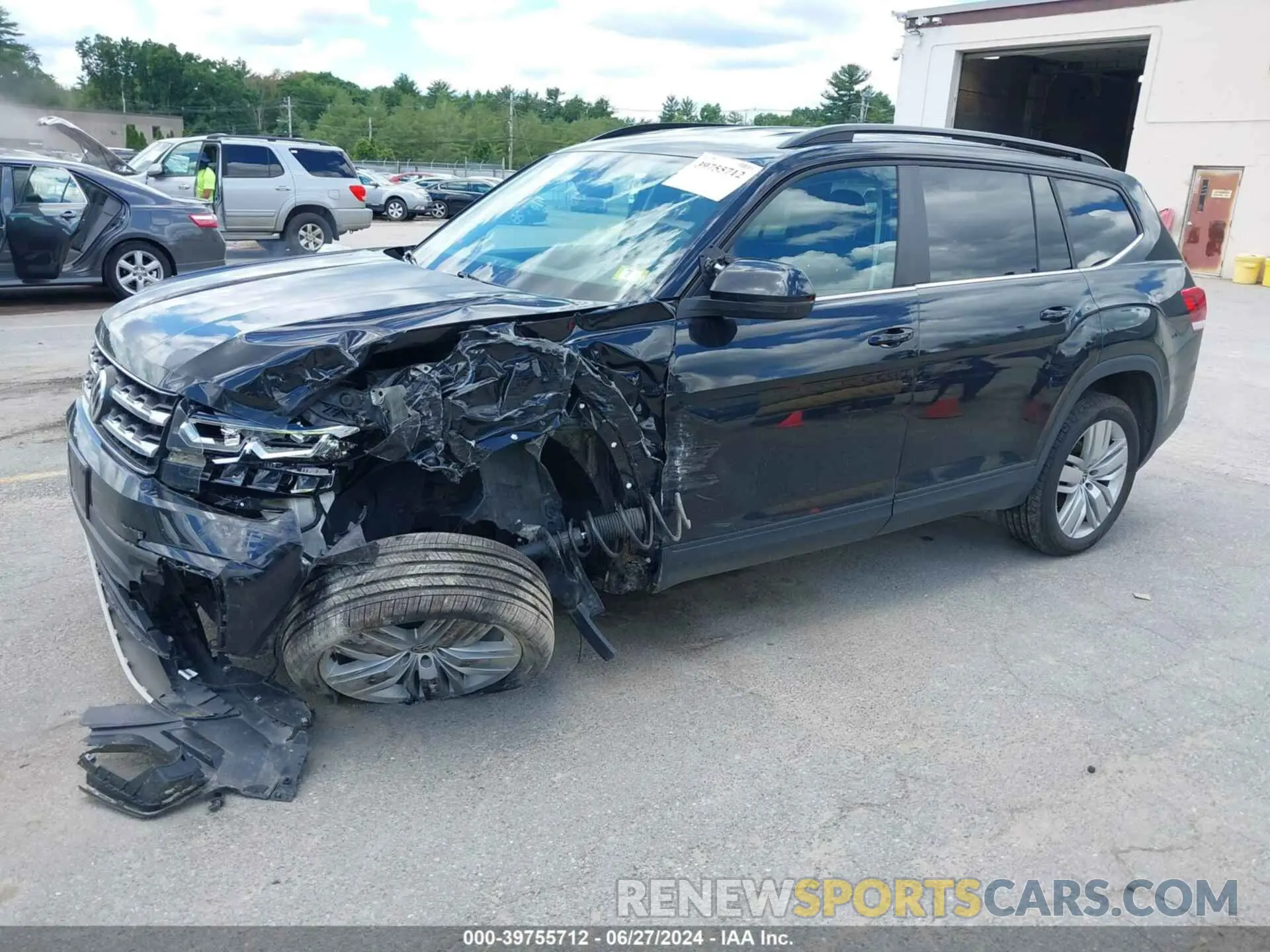 2 Photograph of a damaged car 1V2UR2CA7LC504330 VOLKSWAGEN ATLAS 2020