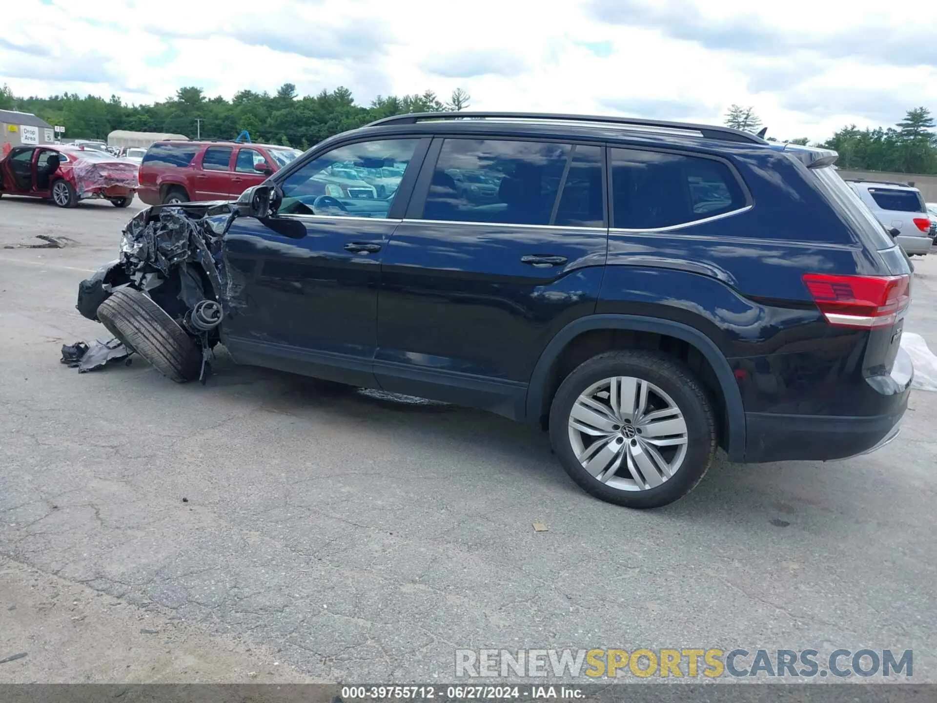 3 Photograph of a damaged car 1V2UR2CA7LC504330 VOLKSWAGEN ATLAS 2020