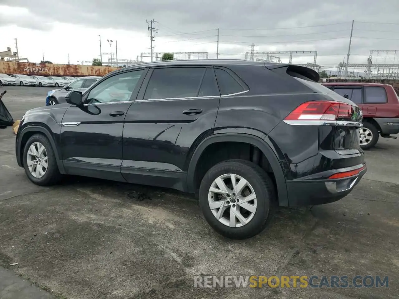 2 Photograph of a damaged car 1V2AC2CA5MC239087 VOLKSWAGEN ATLAS 2021