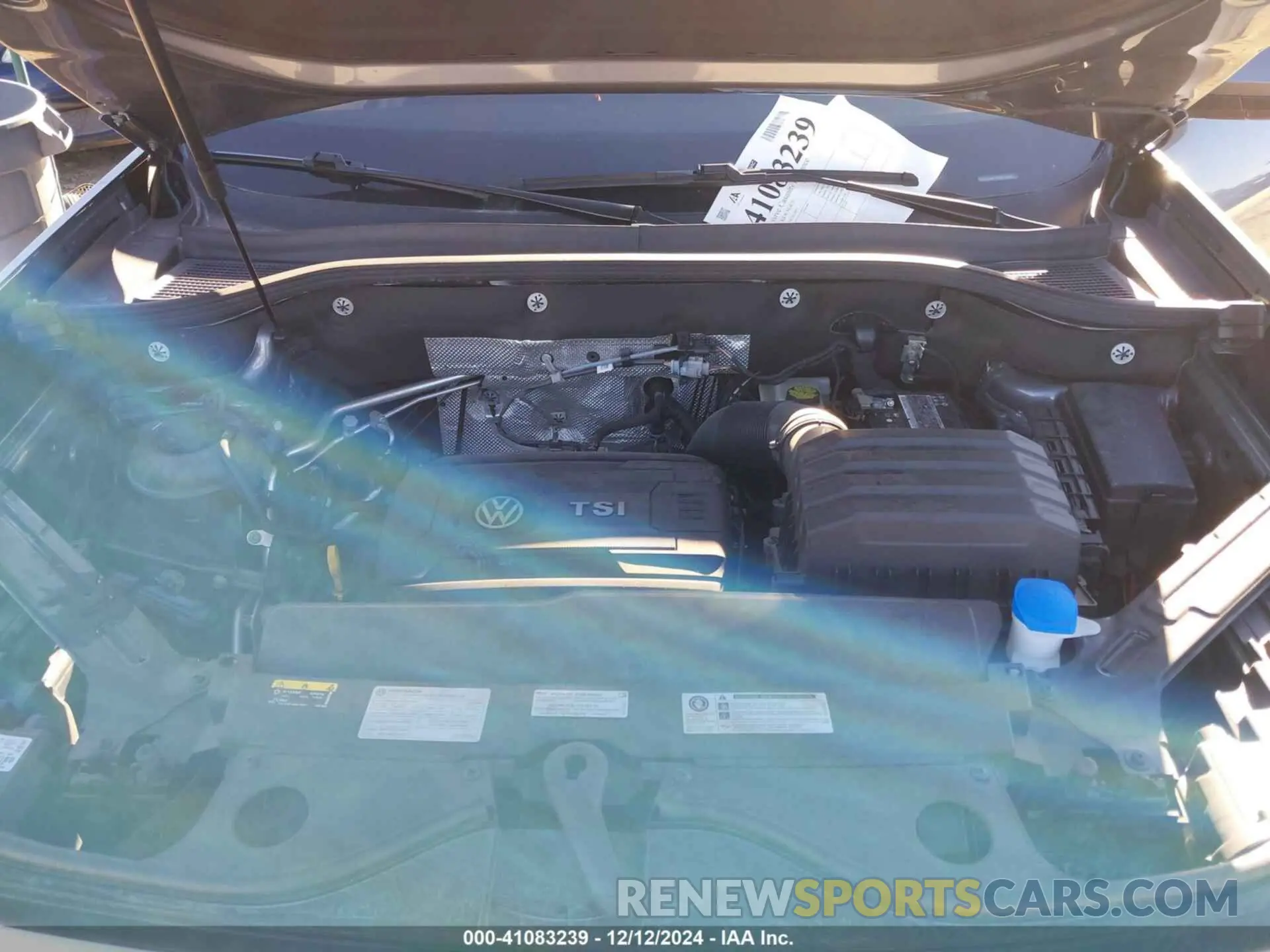 10 Photograph of a damaged car 1V2AP2CA1MC515687 VOLKSWAGEN ATLAS 2021