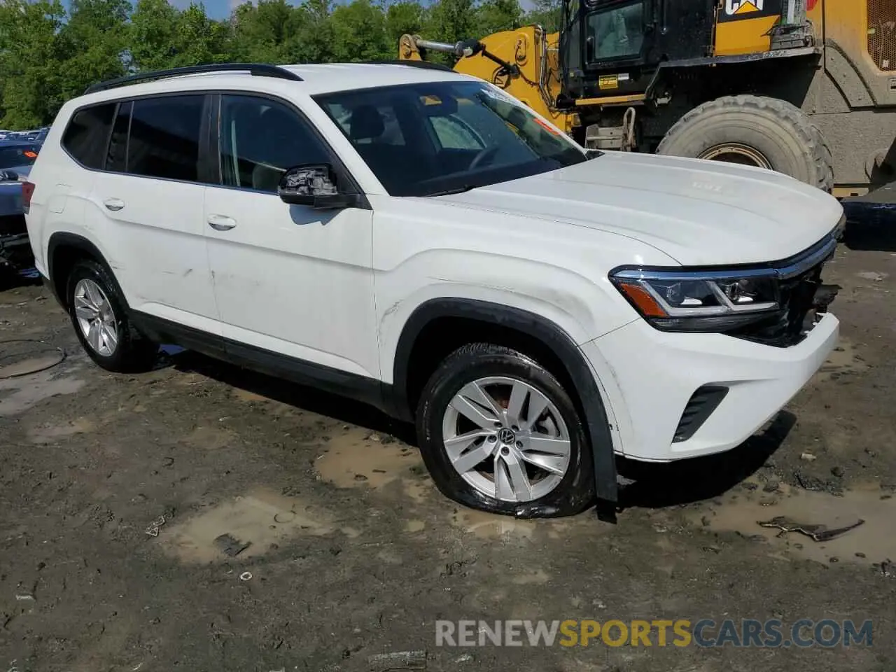 4 Photograph of a damaged car 1V2AP2CA2MC603681 VOLKSWAGEN ATLAS 2021
