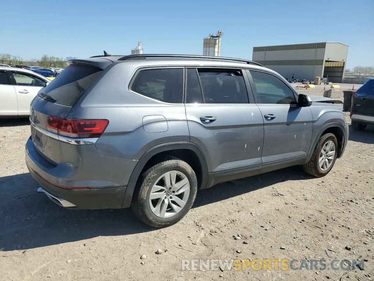 3 Photograph of a damaged car 1V2AP2CA4MC501931 VOLKSWAGEN ATLAS 2021