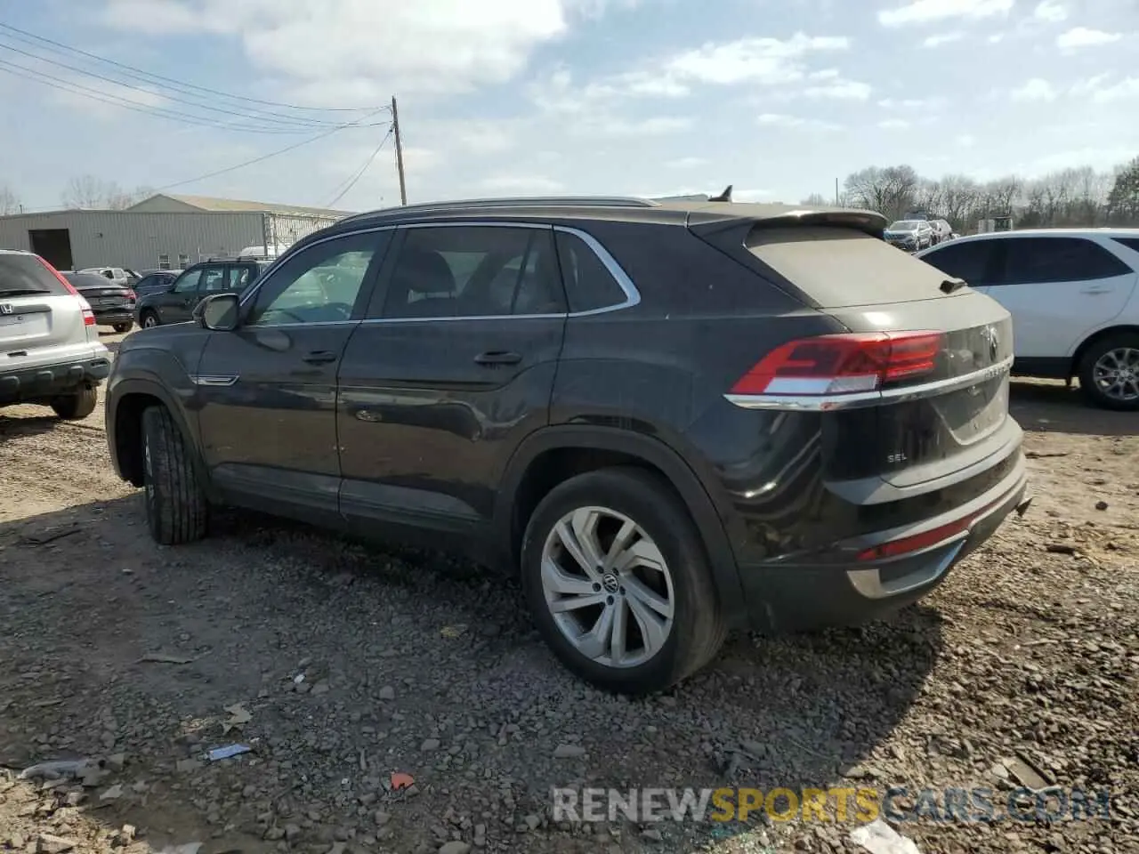 2 Photograph of a damaged car 1V2BC2CA0MC203991 VOLKSWAGEN ATLAS 2021