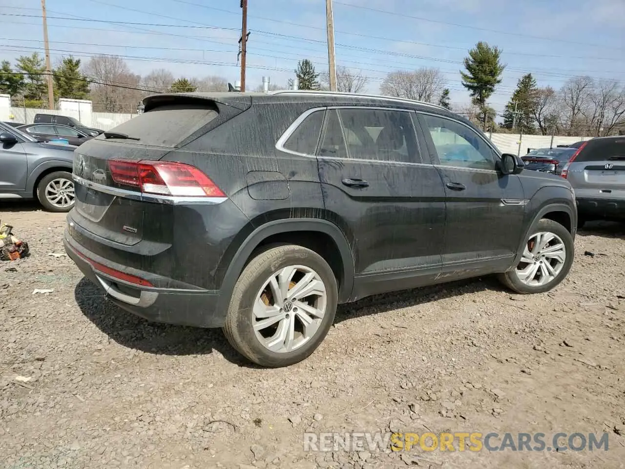 3 Photograph of a damaged car 1V2BC2CA0MC203991 VOLKSWAGEN ATLAS 2021