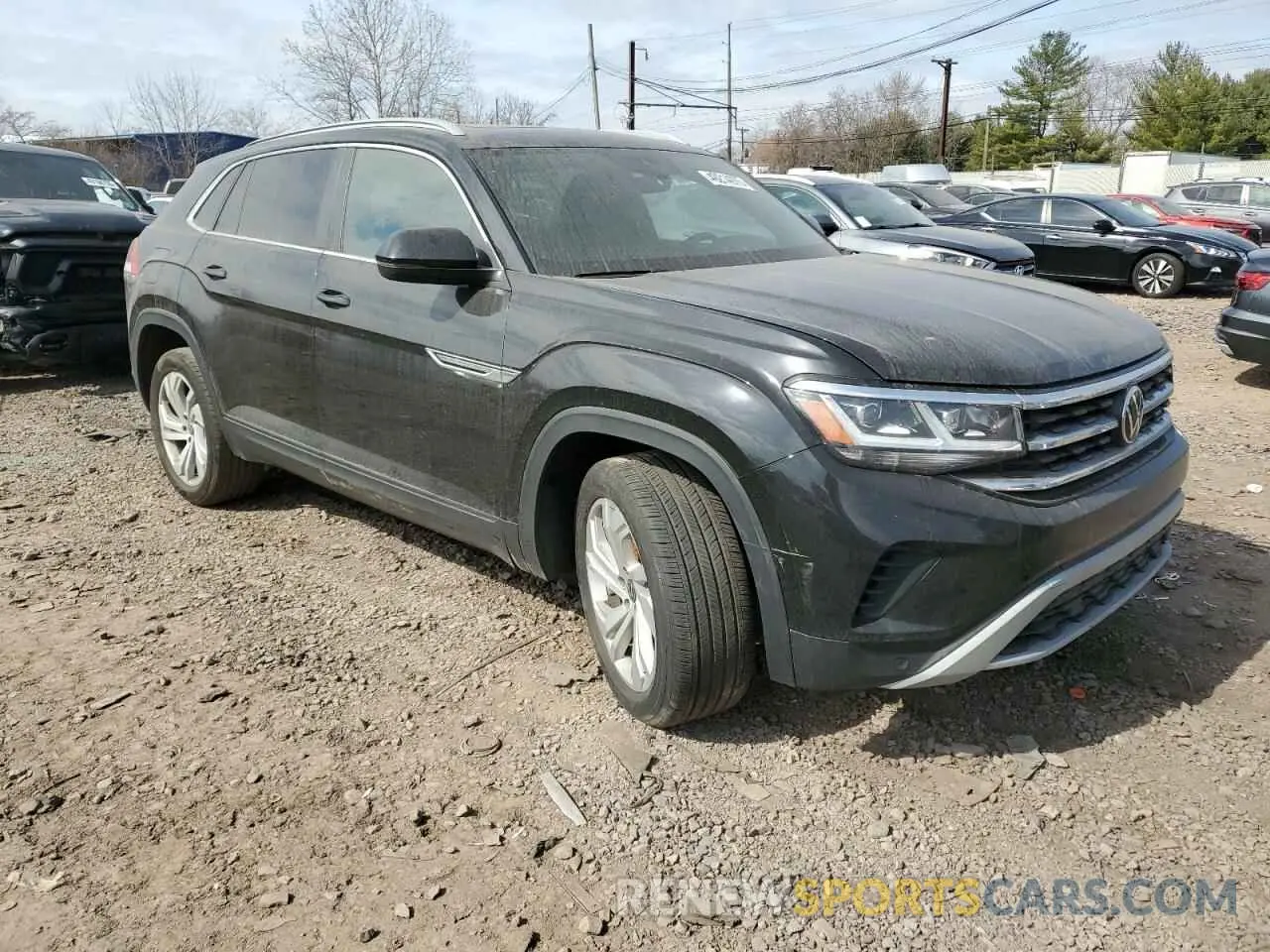 4 Photograph of a damaged car 1V2BC2CA0MC203991 VOLKSWAGEN ATLAS 2021