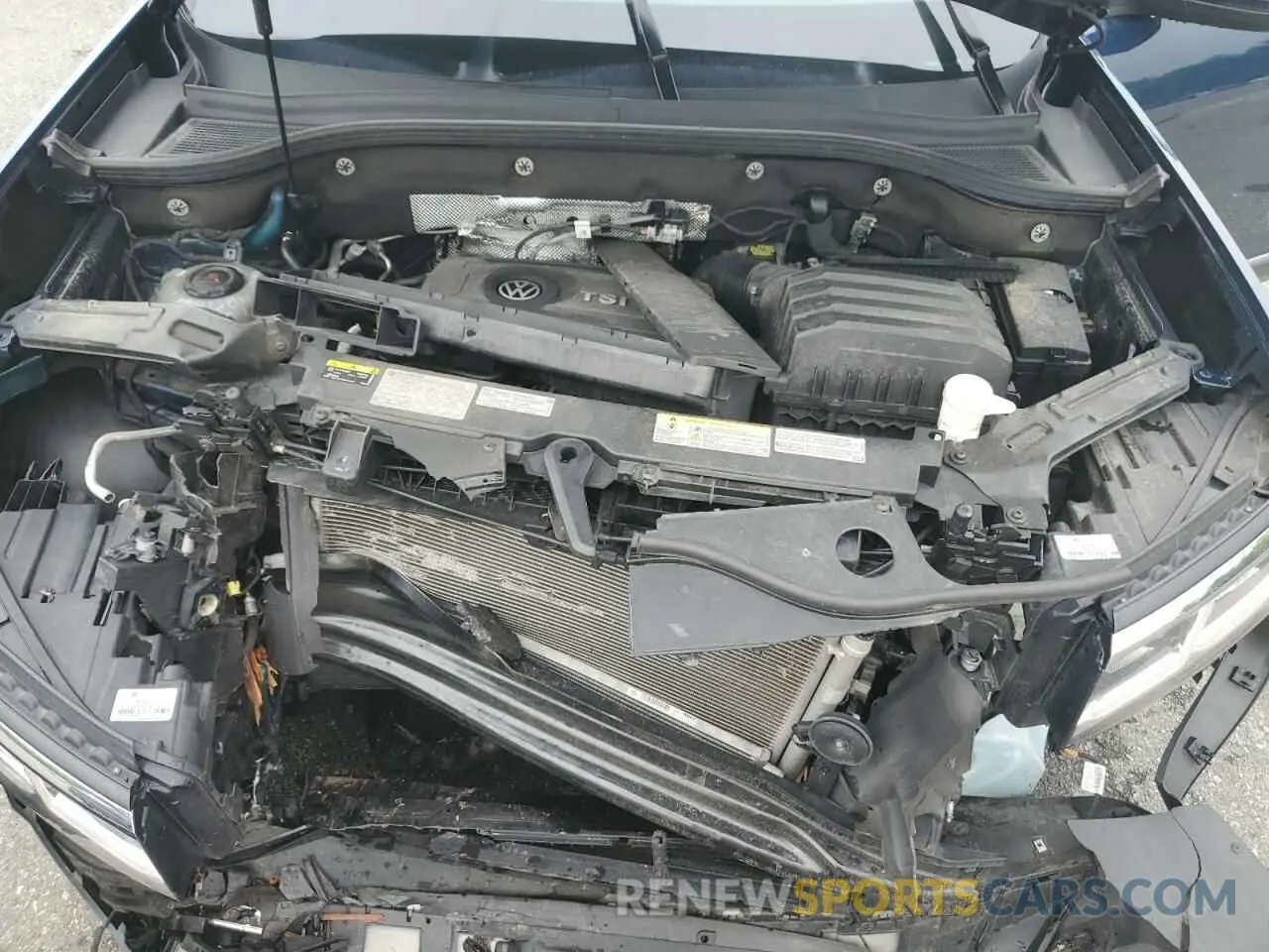 12 Photograph of a damaged car 1V2BP2CAXMC566223 VOLKSWAGEN ATLAS 2021