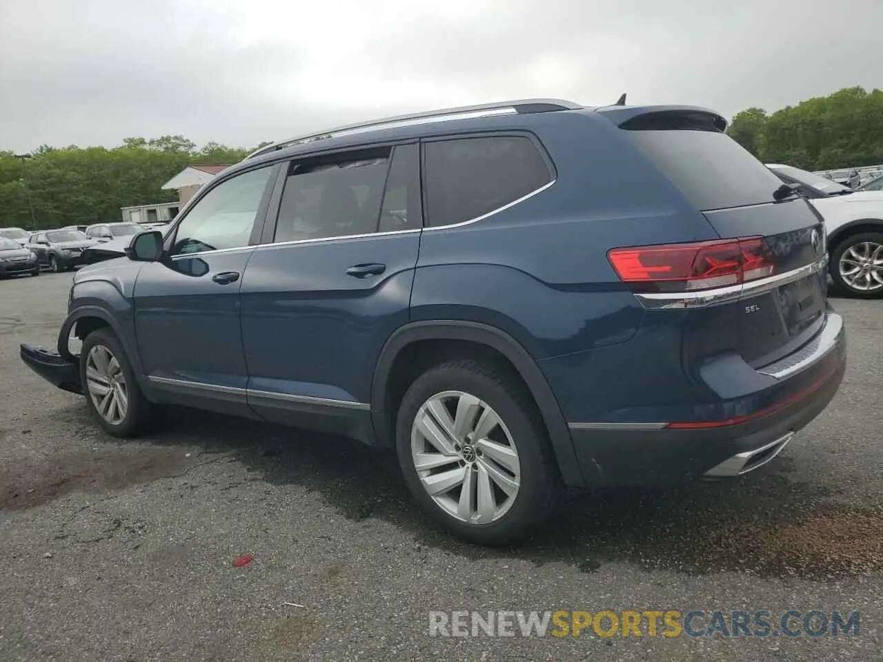 2 Photograph of a damaged car 1V2BP2CAXMC566223 VOLKSWAGEN ATLAS 2021