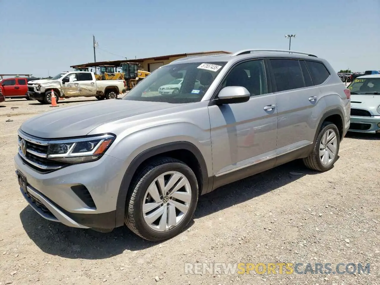 1 Photograph of a damaged car 1V2BR2CA1MC594888 VOLKSWAGEN ATLAS 2021
