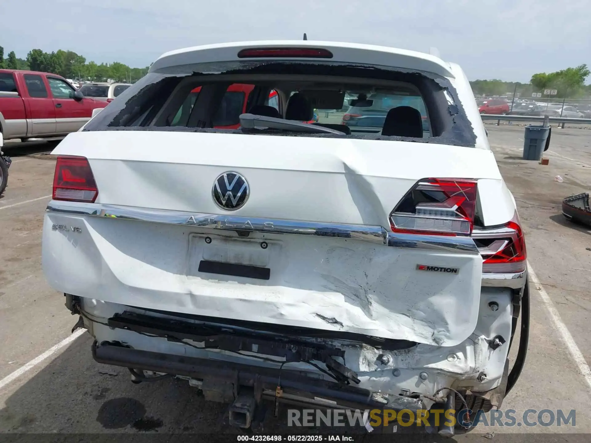 6 Photograph of a damaged car 1V2BR2CA4MC541523 VOLKSWAGEN ATLAS 2021