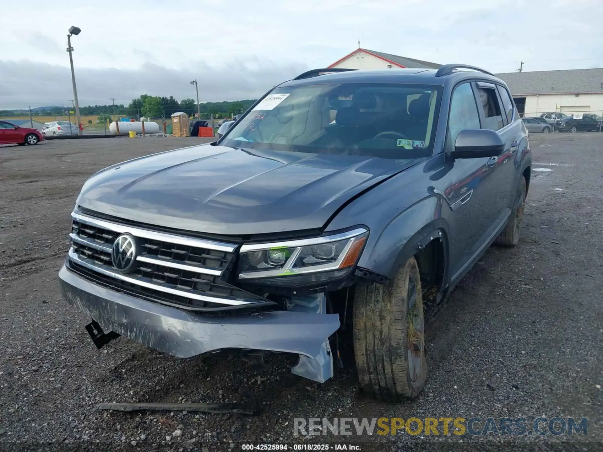 6 Photograph of a damaged car 1V2BR2CA5MC607965 VOLKSWAGEN ATLAS 2021