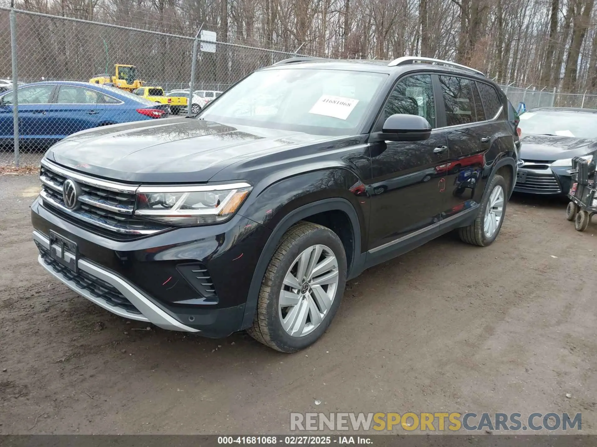 2 Photograph of a damaged car 1V2BR2CA6MC502917 VOLKSWAGEN ATLAS 2021