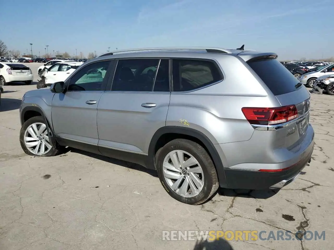 2 Photograph of a damaged car 1V2BR2CA8MC501462 VOLKSWAGEN ATLAS 2021