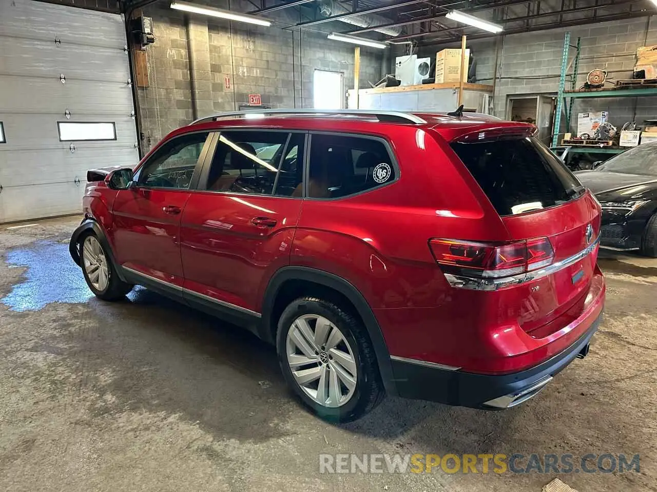 3 Photograph of a damaged car 1V2BR2CAXMC563719 VOLKSWAGEN ATLAS 2021