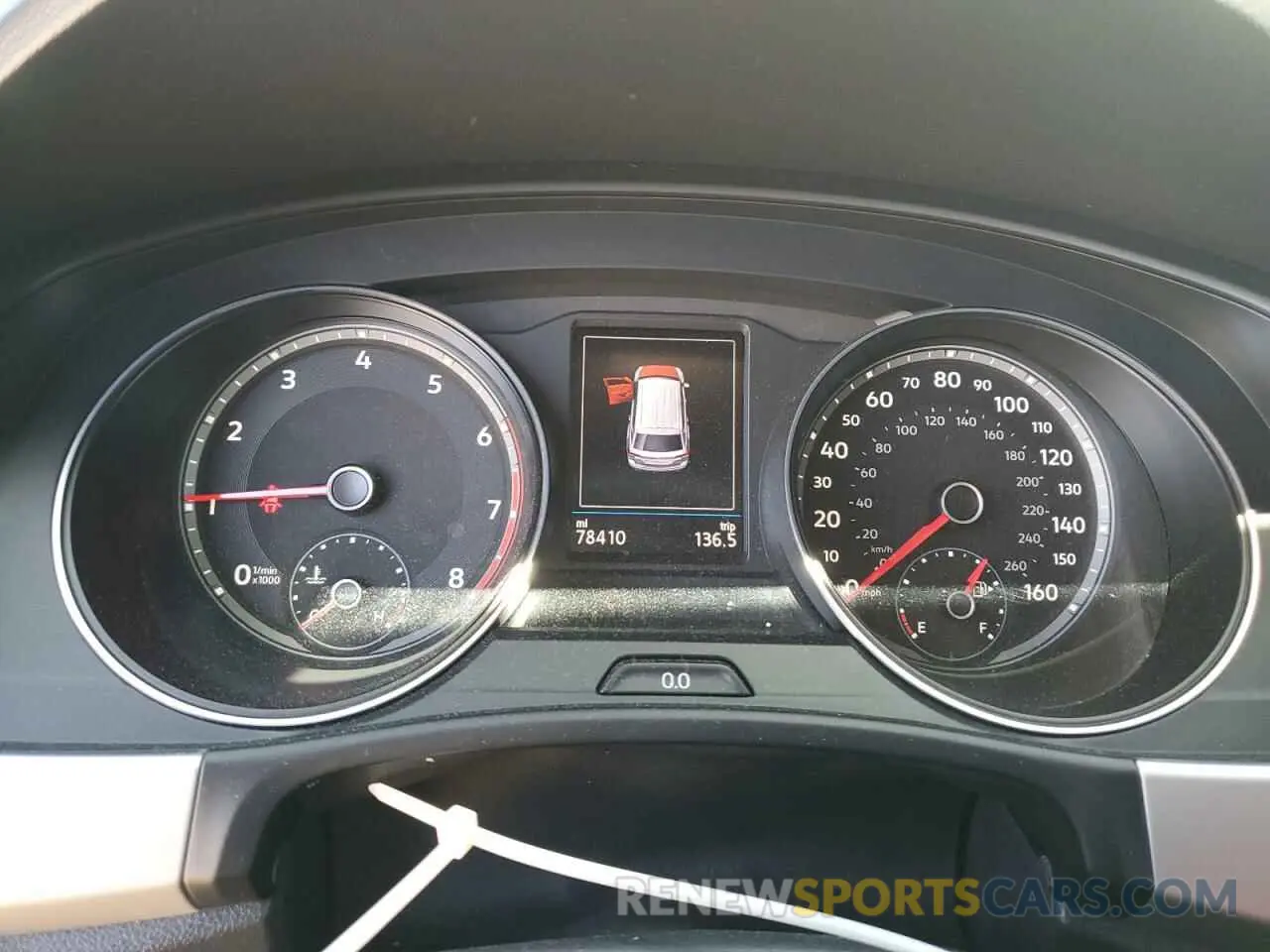 9 Photograph of a damaged car 1V2DC2CA4MC231012 VOLKSWAGEN ATLAS 2021