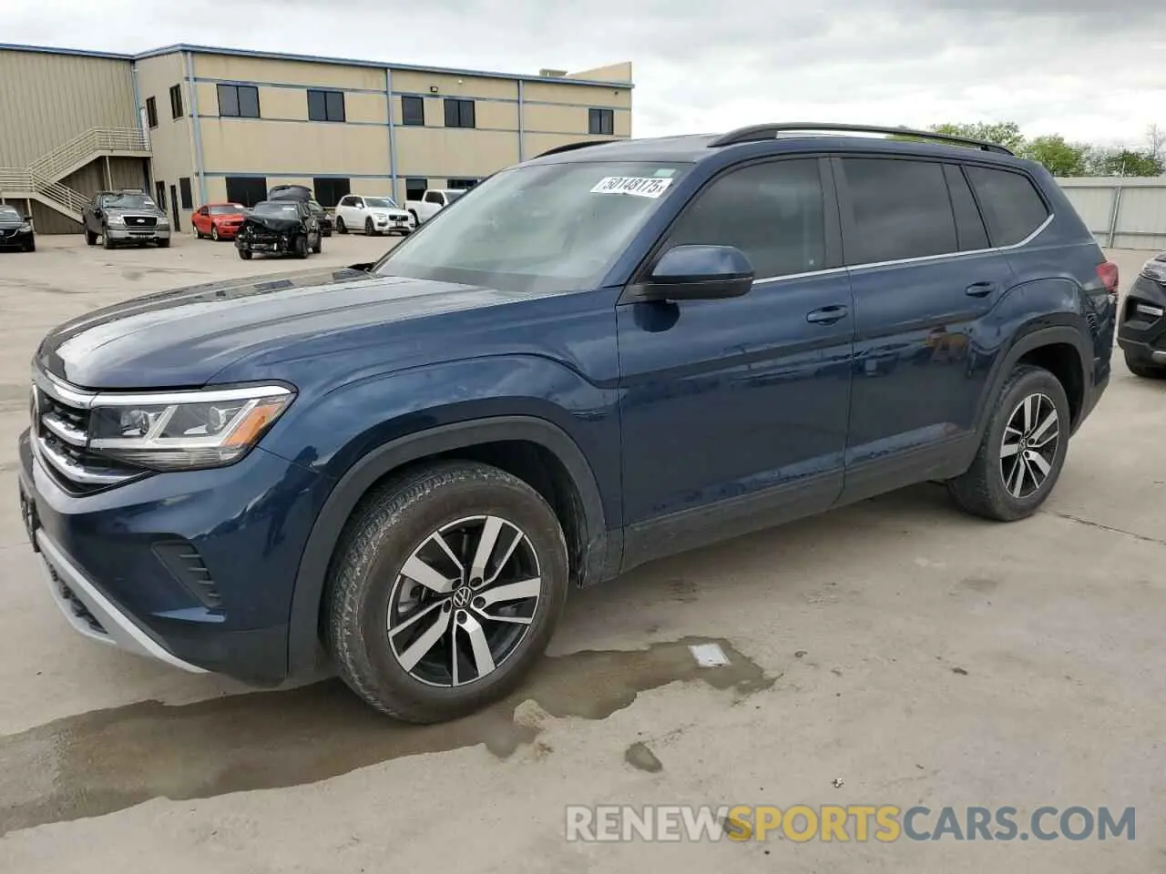 1 Photograph of a damaged car 1V2DP2CA2MC610241 VOLKSWAGEN ATLAS 2021