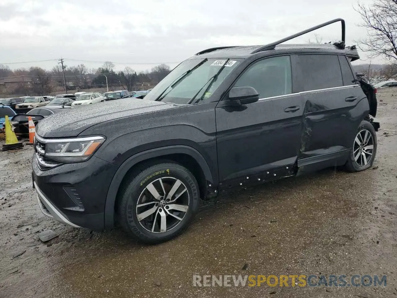 1 Photograph of a damaged car 1V2DP2CA5MC527029 VOLKSWAGEN ATLAS 2021