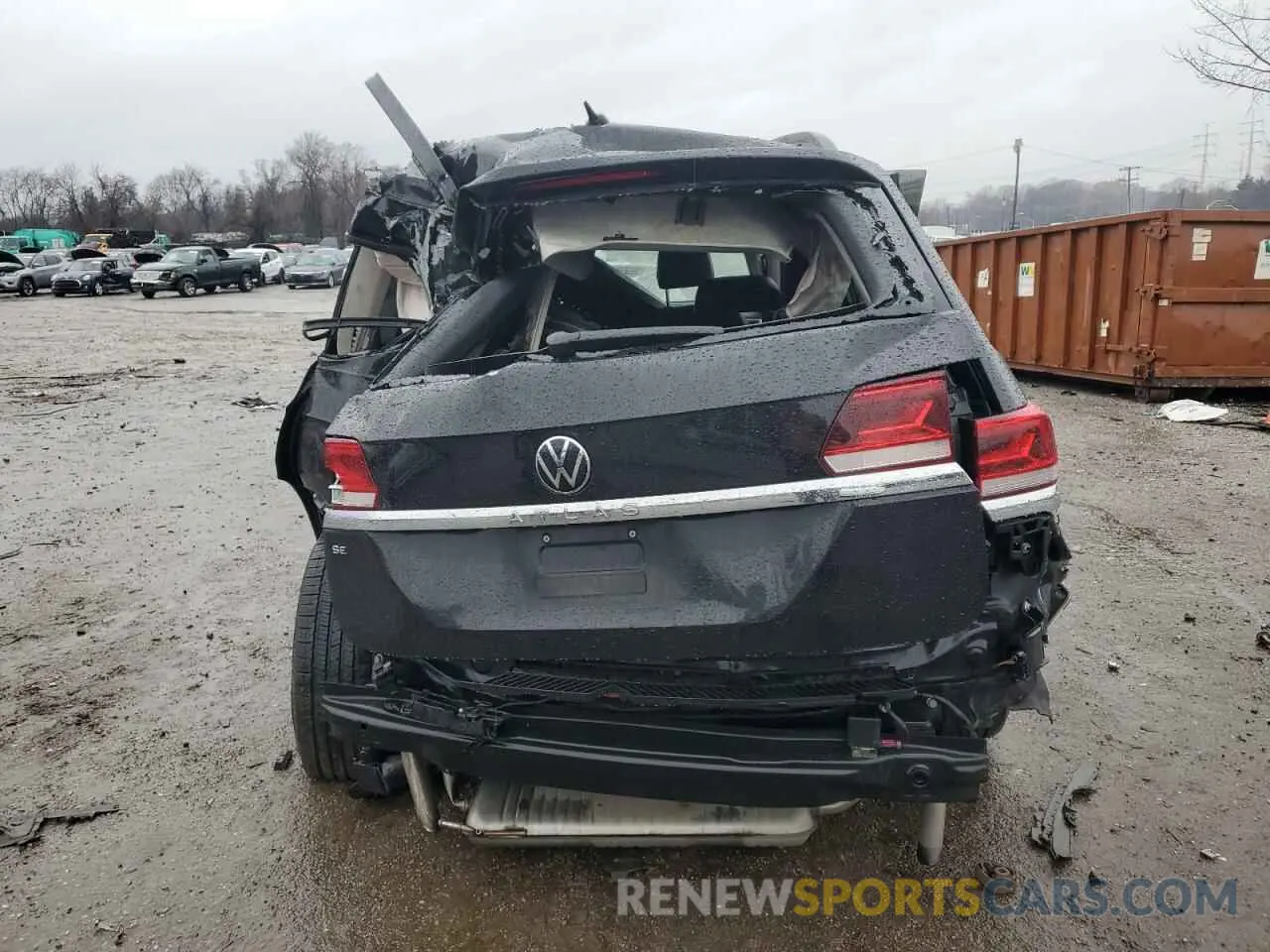 6 Photograph of a damaged car 1V2DP2CA5MC527029 VOLKSWAGEN ATLAS 2021