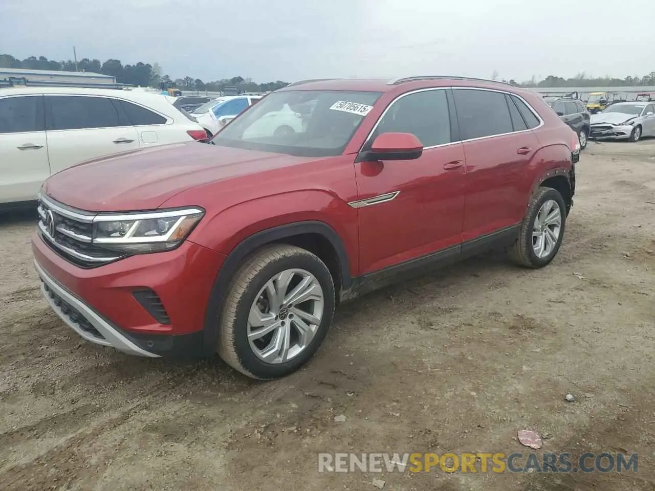 1 Photograph of a damaged car 1V2EE2CA5MC217358 VOLKSWAGEN ATLAS 2021