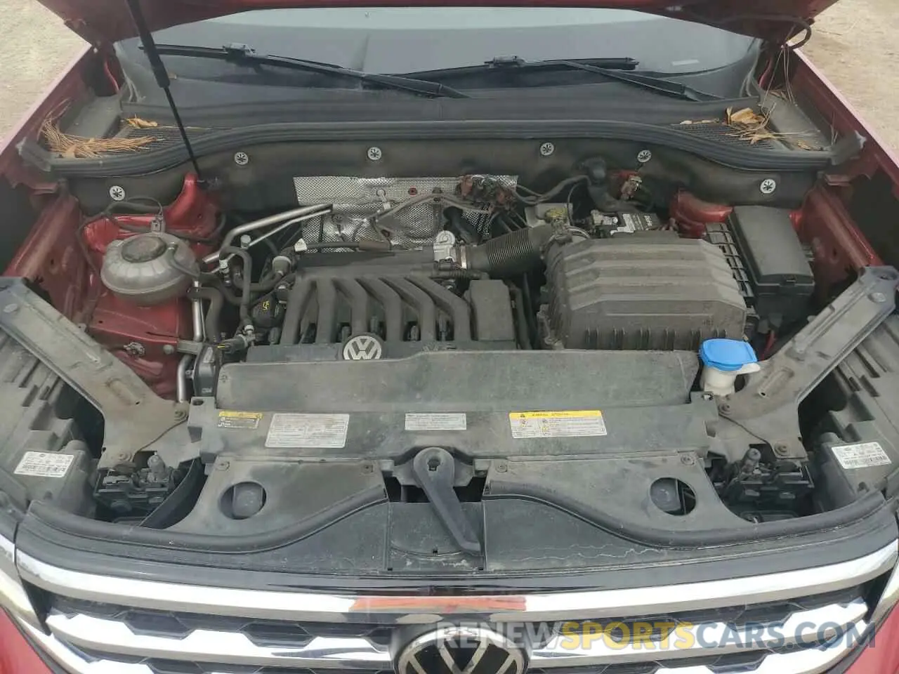 13 Photograph of a damaged car 1V2EE2CA5MC217358 VOLKSWAGEN ATLAS 2021