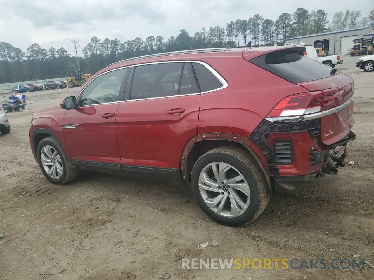 2 Photograph of a damaged car 1V2EE2CA5MC217358 VOLKSWAGEN ATLAS 2021
