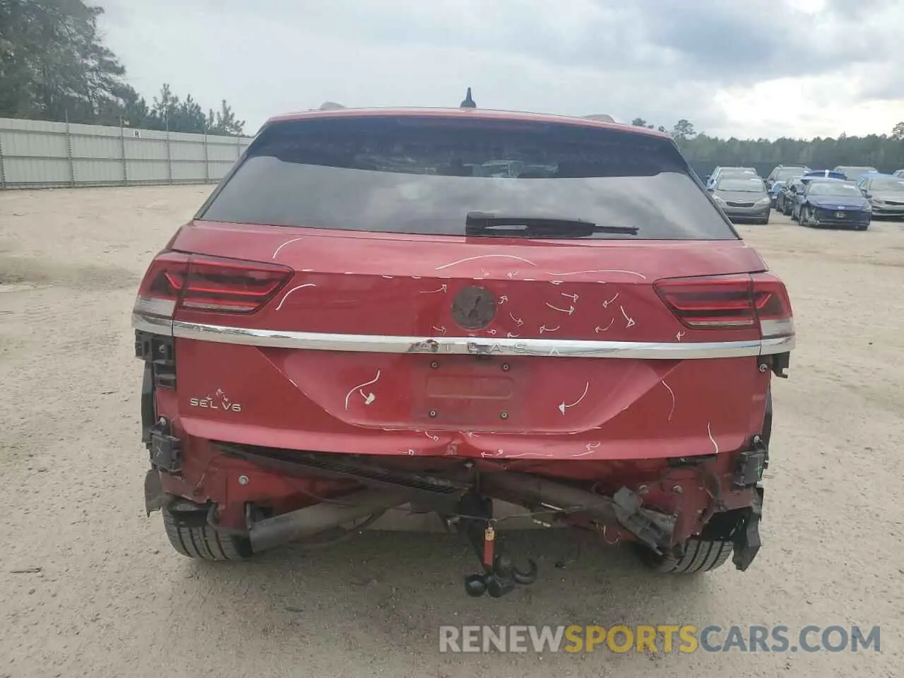 6 Photograph of a damaged car 1V2EE2CA5MC217358 VOLKSWAGEN ATLAS 2021