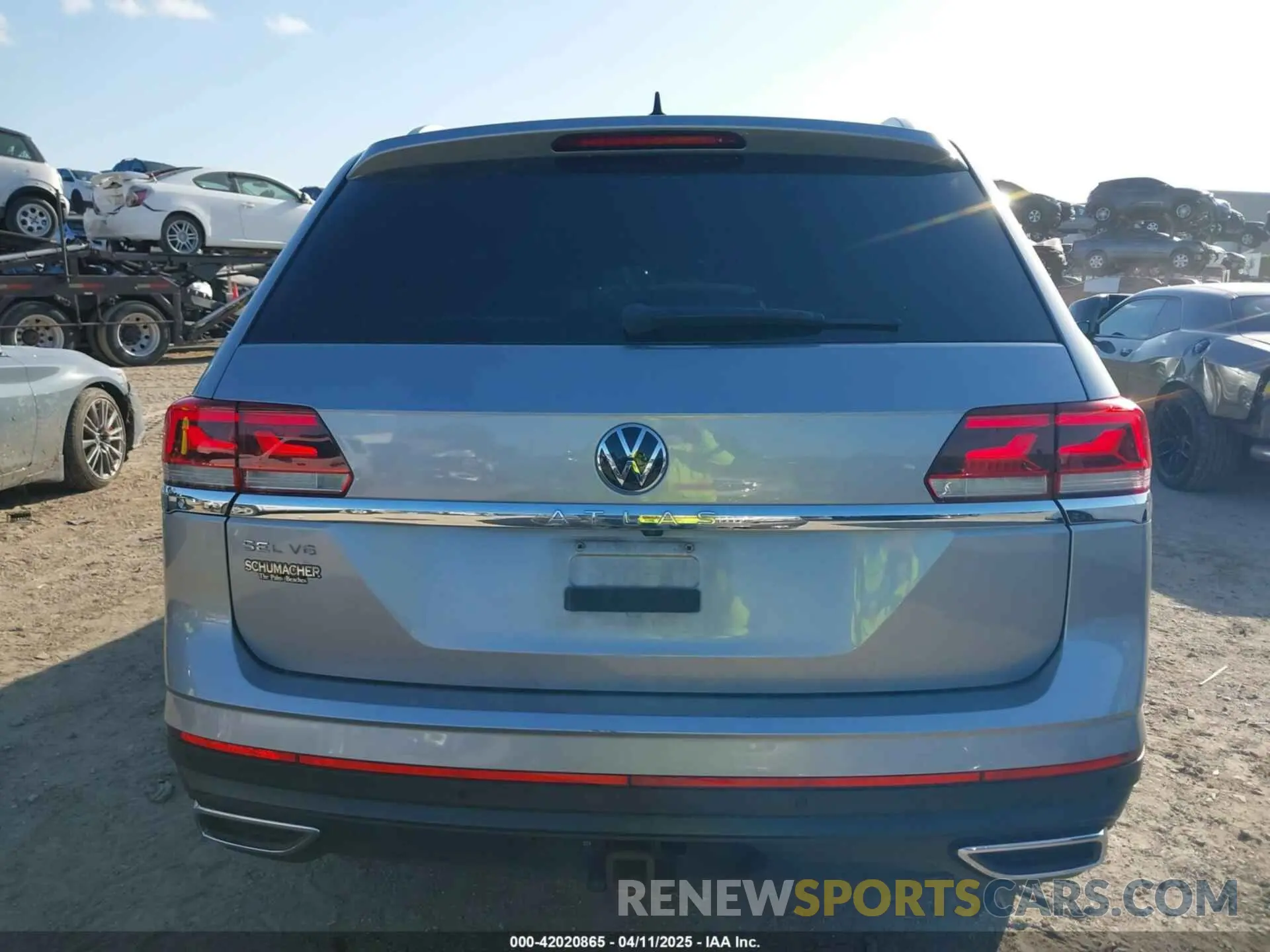 16 Photograph of a damaged car 1V2ER2CA4MC503786 VOLKSWAGEN ATLAS 2021