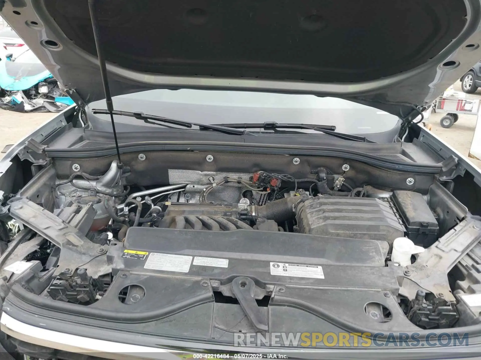10 Photograph of a damaged car 1V2ER2CA9MC502102 VOLKSWAGEN ATLAS 2021