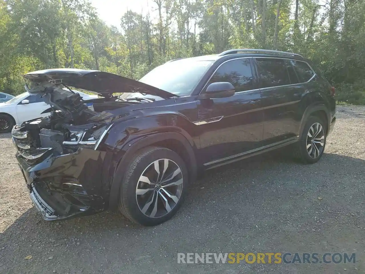 1 Photograph of a damaged car 1V2FR2CA0MC513705 VOLKSWAGEN ATLAS 2021