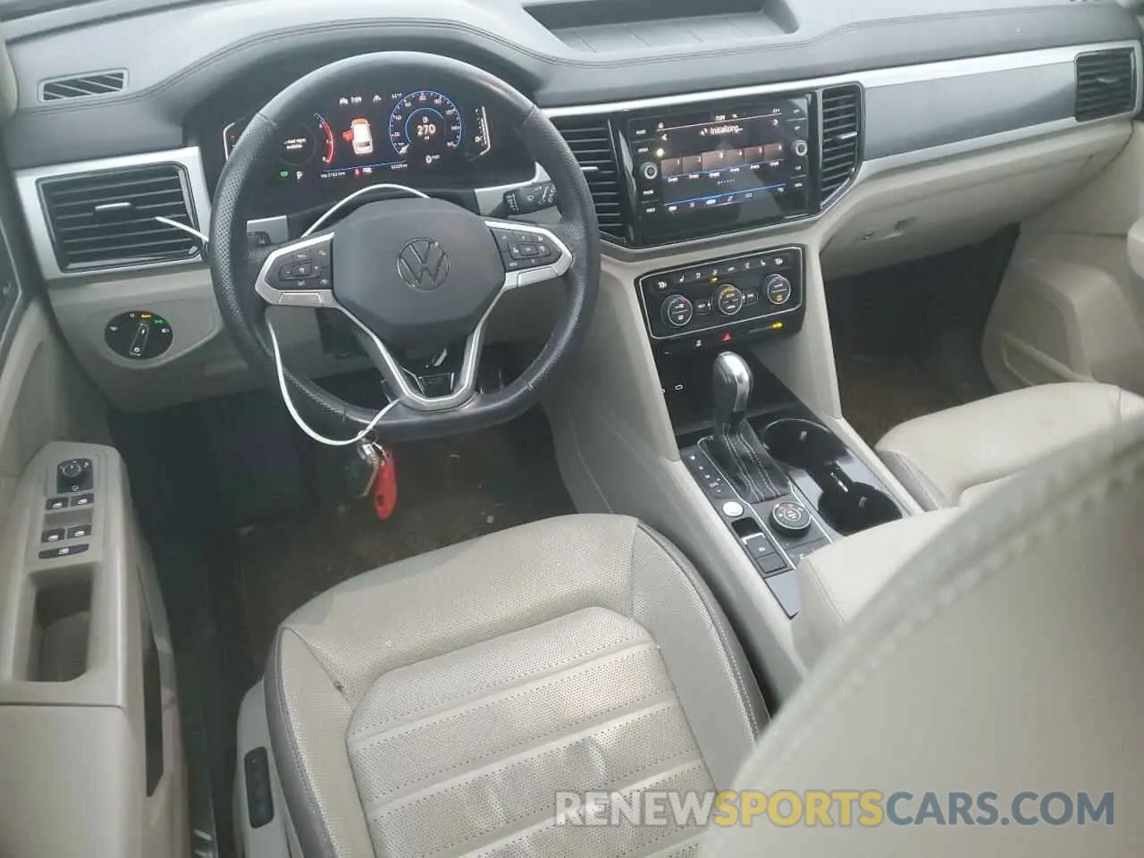 8 Photograph of a damaged car 1V2FR2CA0MC561253 VOLKSWAGEN ATLAS 2021