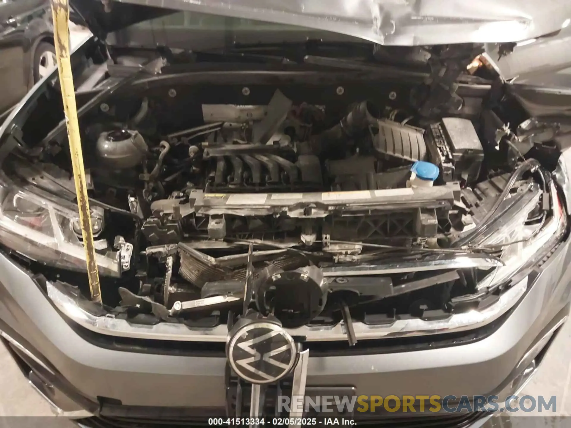 10 Photograph of a damaged car 1V2FR2CA1MC589014 VOLKSWAGEN ATLAS 2021