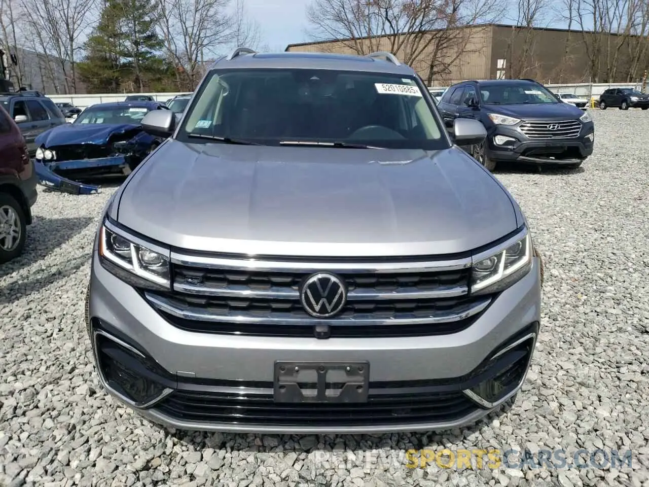 5 Photograph of a damaged car 1V2FR2CA6MC606860 VOLKSWAGEN ATLAS 2021