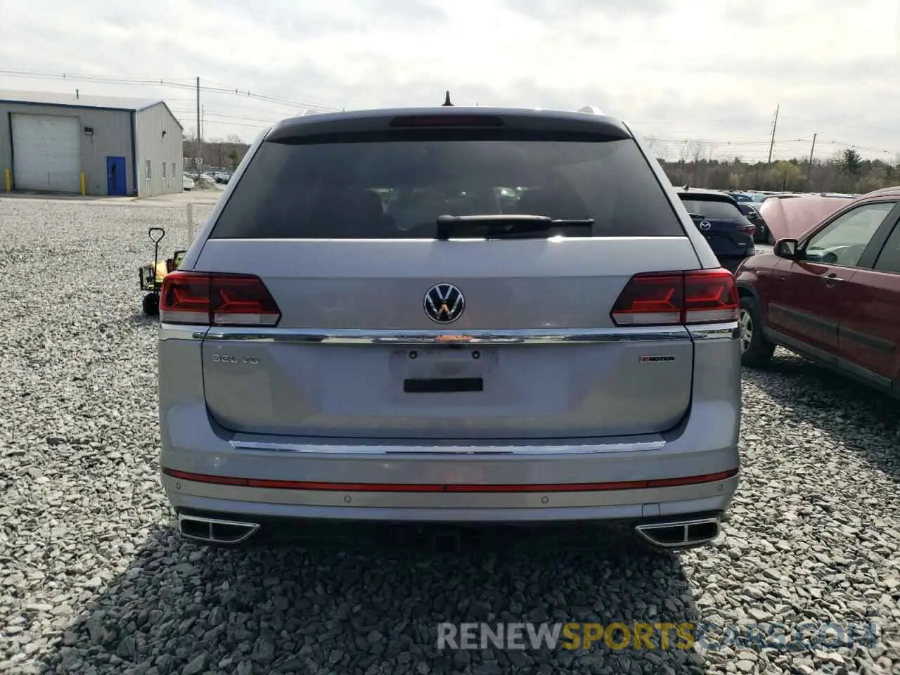 6 Photograph of a damaged car 1V2FR2CA6MC606860 VOLKSWAGEN ATLAS 2021