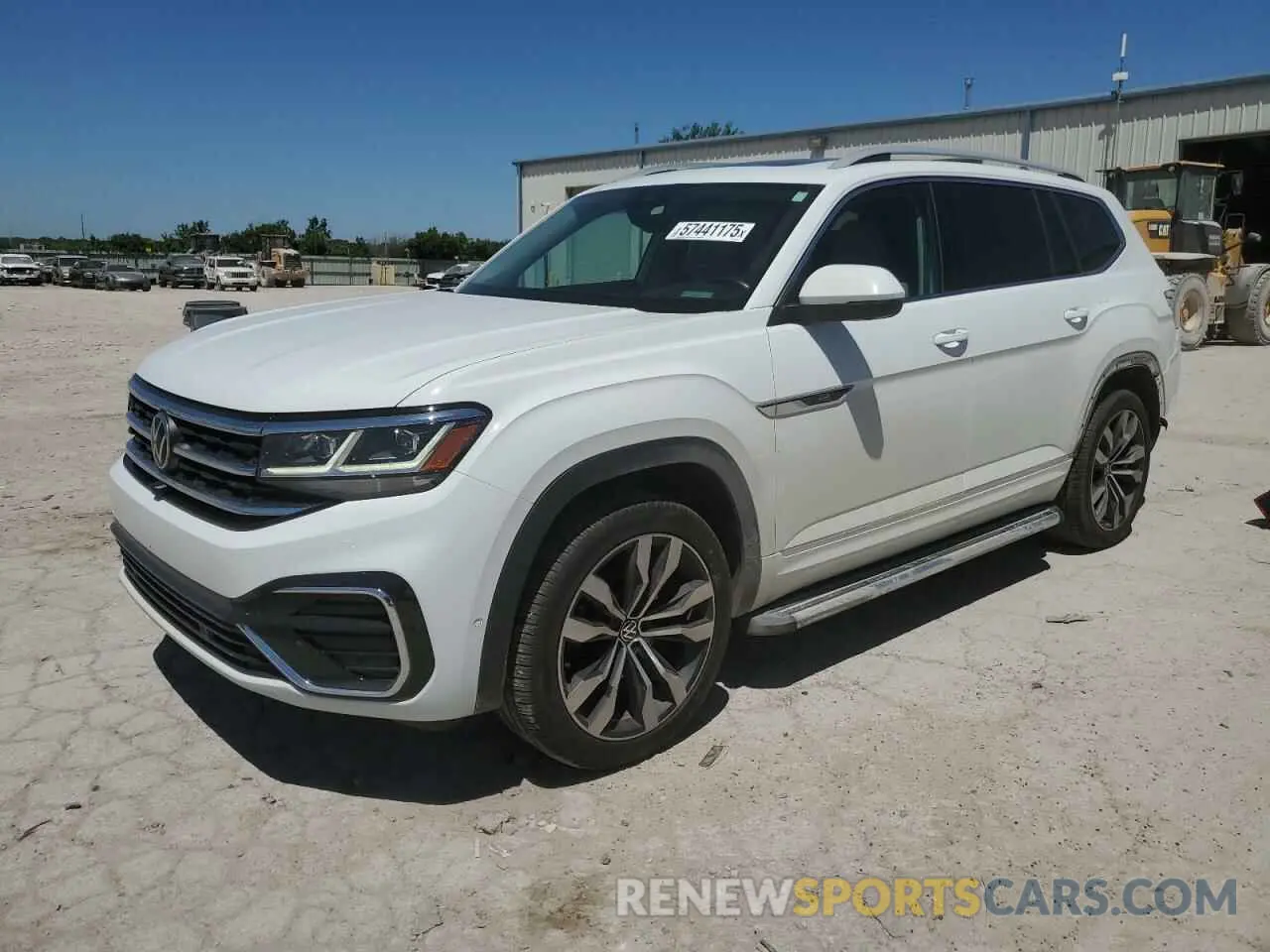 1 Photograph of a damaged car 1V2FR2CA9MC524833 VOLKSWAGEN ATLAS 2021