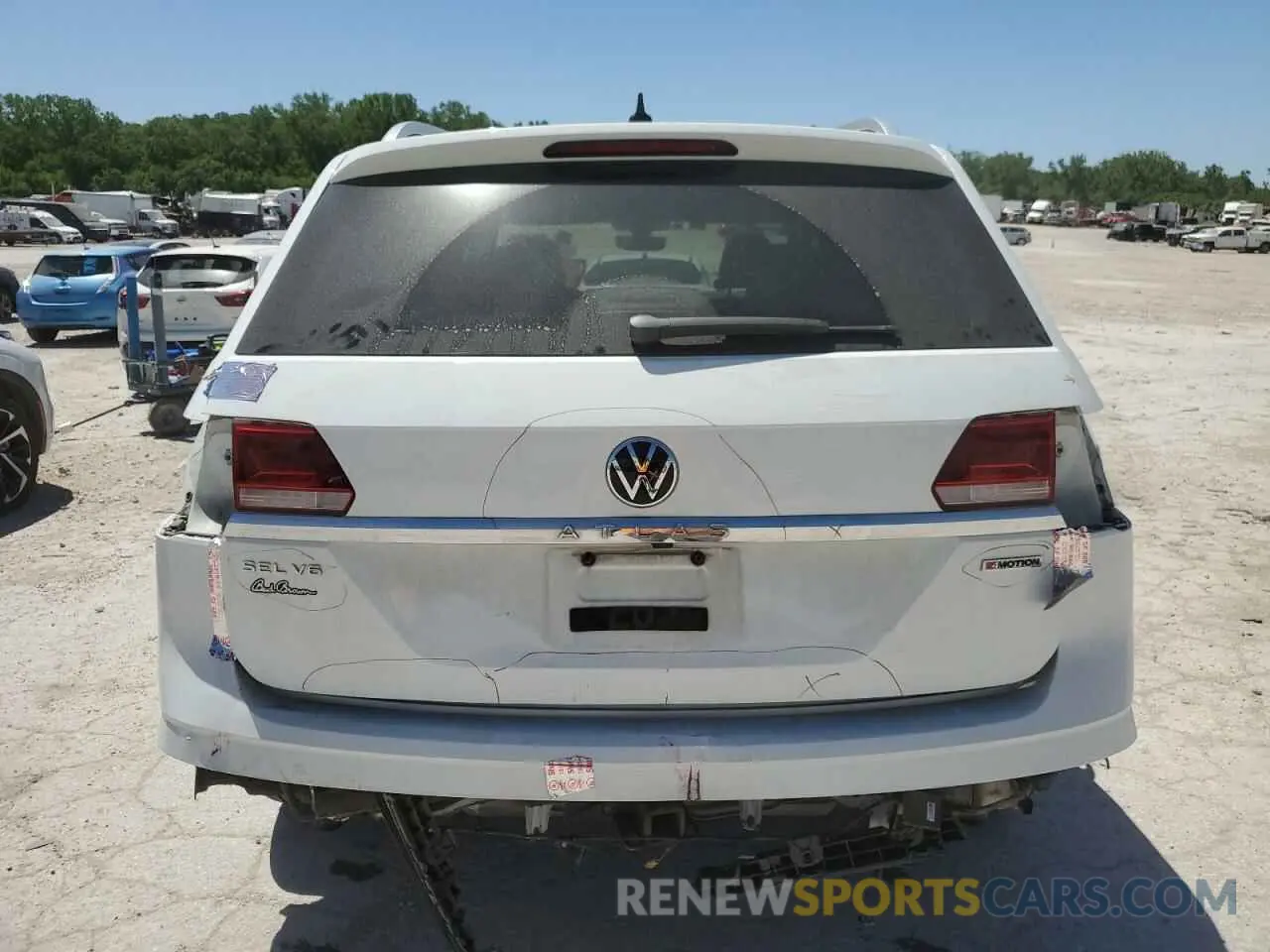 6 Photograph of a damaged car 1V2FR2CA9MC524833 VOLKSWAGEN ATLAS 2021
