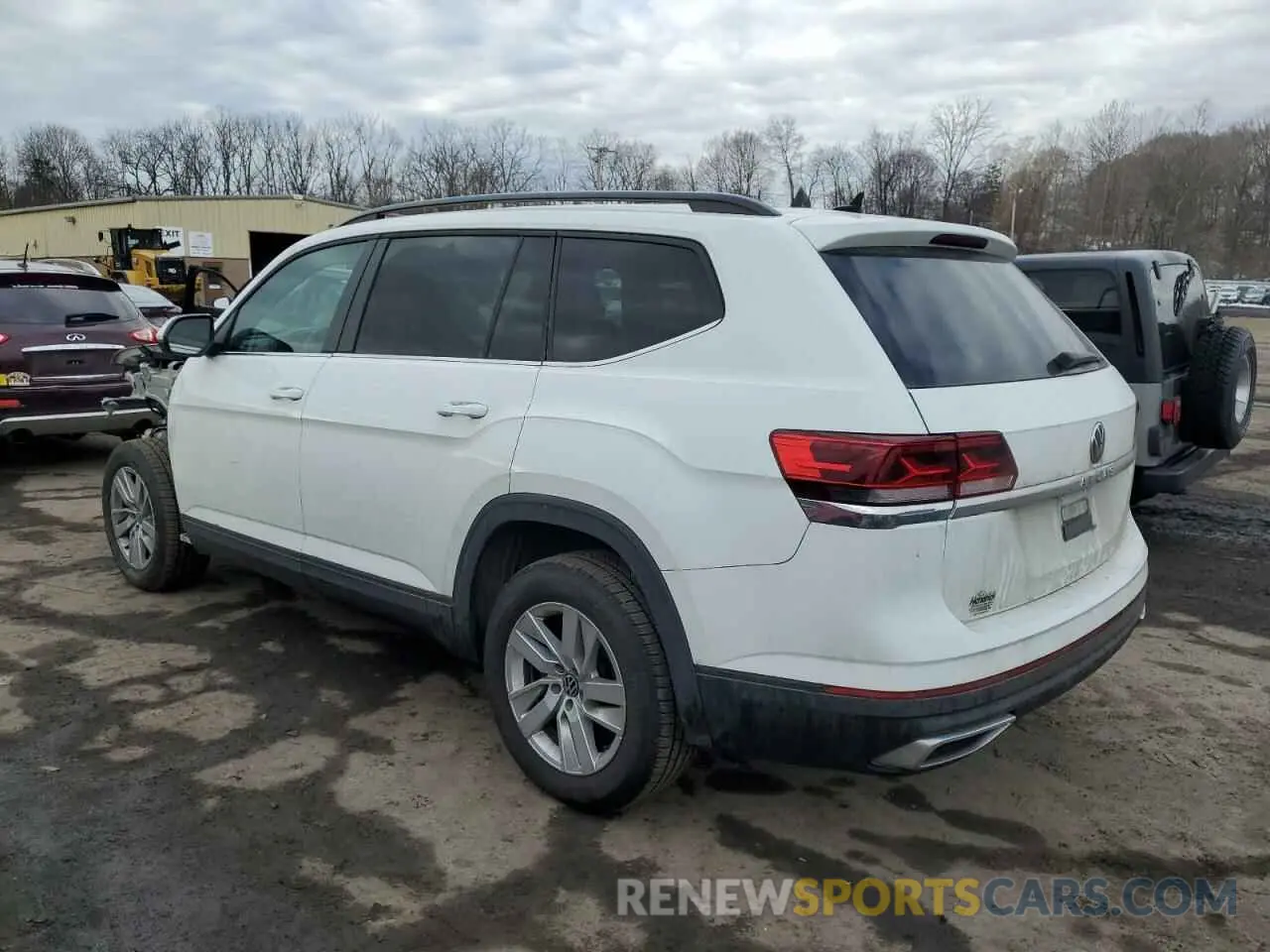 2 Photograph of a damaged car 1V2GP2CA1MC535481 VOLKSWAGEN ATLAS 2021