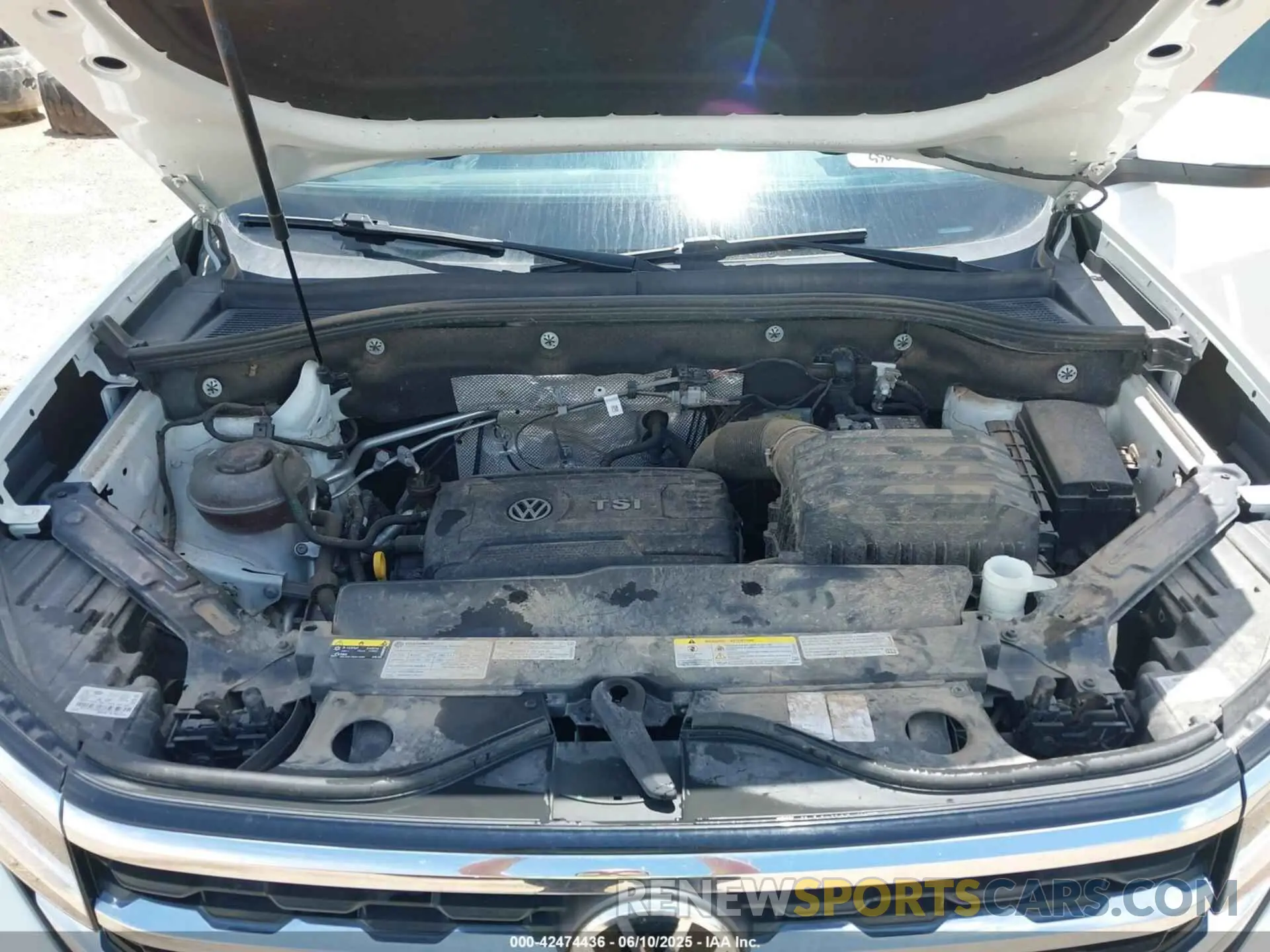 10 Photograph of a damaged car 1V2GP2CA4MC606558 VOLKSWAGEN ATLAS 2021