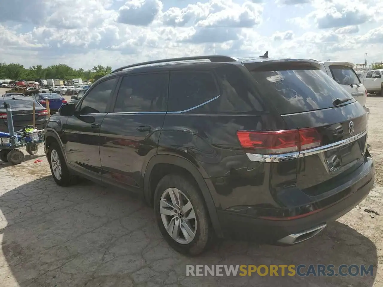 2 Photograph of a damaged car 1V2GP2CA7MC506793 VOLKSWAGEN ATLAS 2021