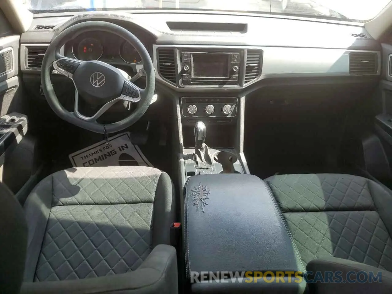 8 Photograph of a damaged car 1V2GP2CA7MC506793 VOLKSWAGEN ATLAS 2021