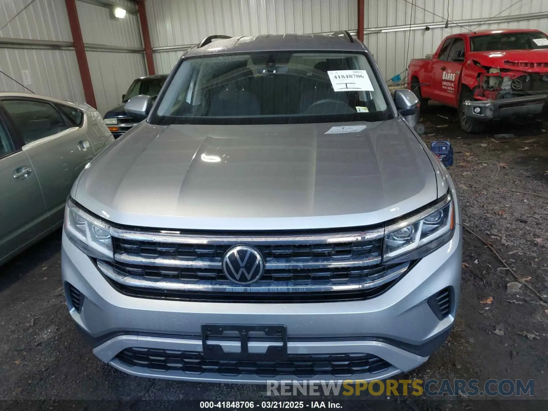 12 Photograph of a damaged car 1V2GP2CAXMC522504 VOLKSWAGEN ATLAS 2021
